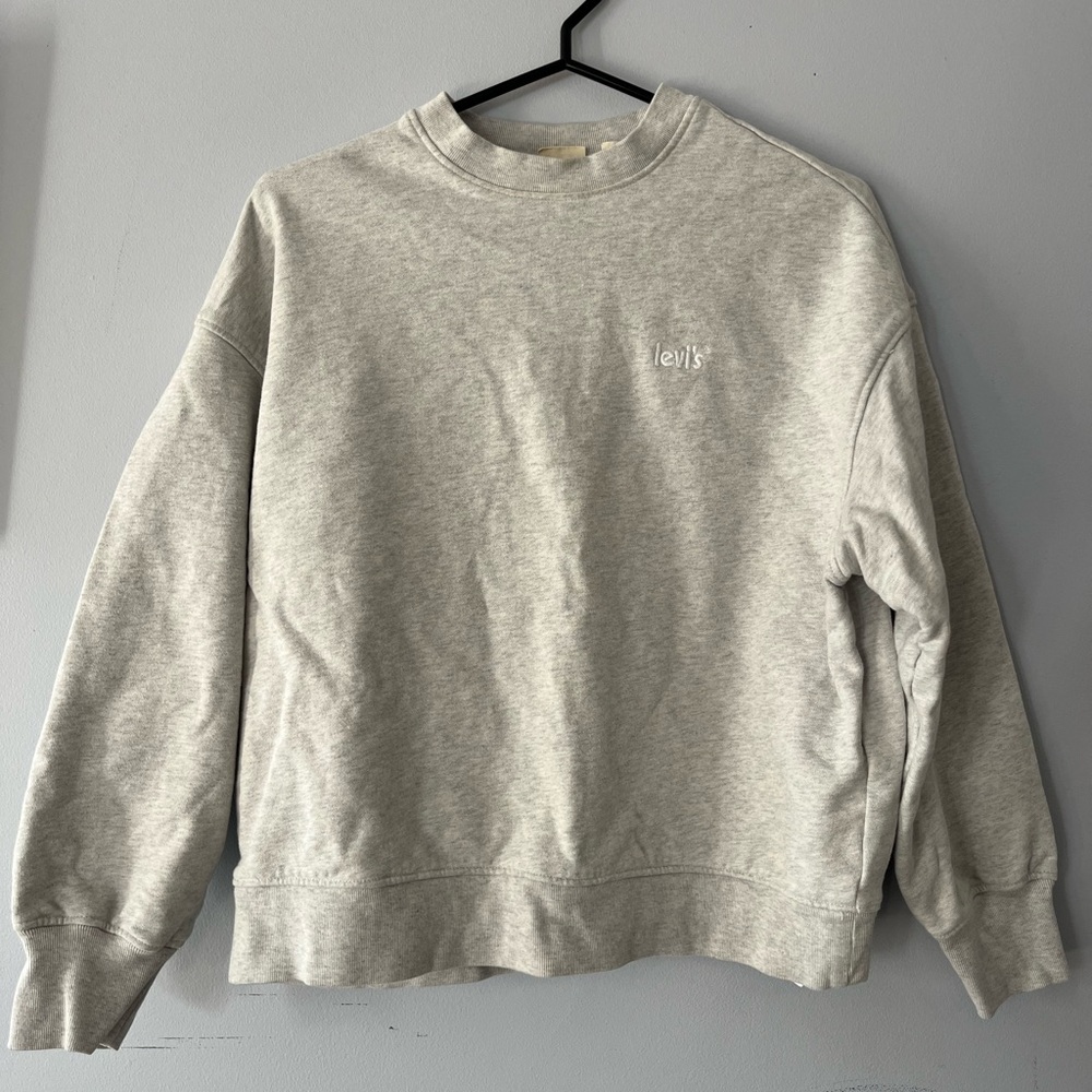 Levi's Crewneck Sweatshirt in Light Heather Gray